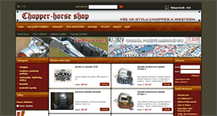 Desktop Screenshot of chopperhorse.cz